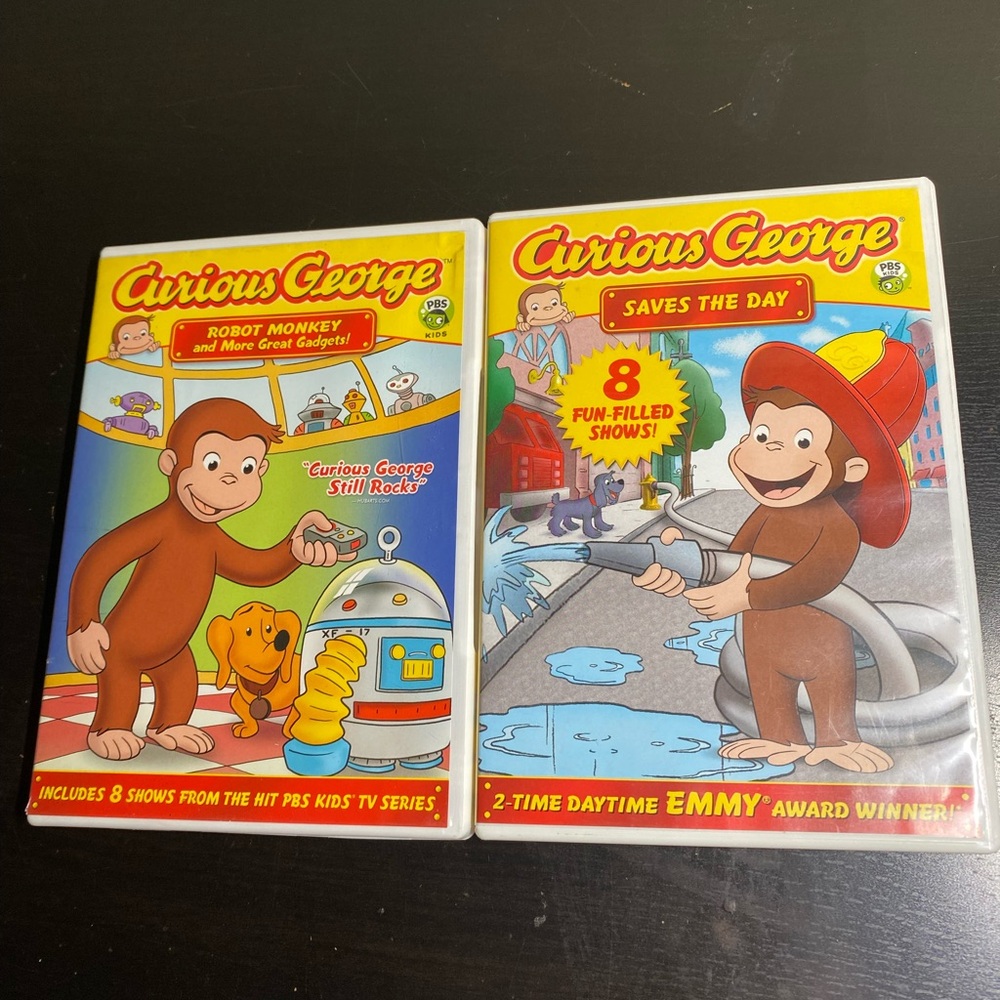Curious George DVD Set of 2